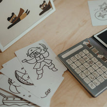 Charger l'image dans la galerie, Cartes supplémentaires pour Kidydraw-Mini - Autour du Monde & Océan Pirates