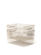 Charger l'image dans la galerie, Lot de 2 paniers de rangement Cala - Cashmere