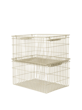 Charger l'image dans la galerie, Lot de 2 paniers de rangement Cala - Cashmere