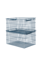 Charger l'image dans la galerie, Lot de 2 paniers de rangement Cala - Bleu