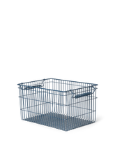 Charger l'image dans la galerie, Lot de 2 paniers de rangement Cala - Bleu