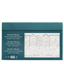 Charger l'image dans la galerie, Grand poster à colorier + crayons - Dans la rue