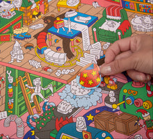 Charger l'image dans la galerie, Cherche & Trouve géant avec stickers - Atelier du Père-Noël