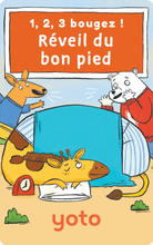 Charger l'image dans la galerie, Carte Yoto - Pack 1, 2, 3, Bougez! (6 cartes) (3/8ans)