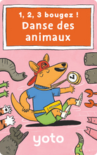 Charger l'image dans la galerie, Carte Yoto - Pack 1, 2, 3, Bougez! (6 cartes) (3/8ans)