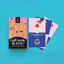 Charger l'image dans la galerie, Jeu de cartes "C'est quoi le pire?"