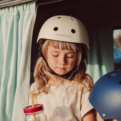 Casque enfant Trybike taille XS Crème