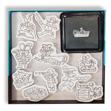 Charger l'image dans la galerie, Personnages à Tamponner - Les Pirates