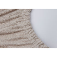 Charger l'image dans la galerie, Lot de 2 housses pour matelas à langer - Ivoire & Nougat