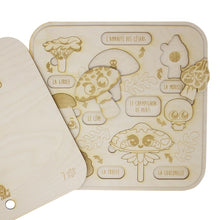 Charger l'image dans la galerie, Puzzle Encastrable - Champignons