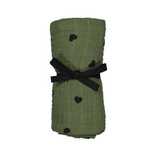 Charger l'image dans la galerie, Lange / Foulard Bianca Coeur Kaki