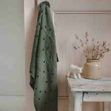 Charger l'image dans la galerie, Lange / Foulard Bianca Coeur Kaki