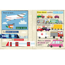 Charger l'image dans la galerie, Livre bébé en tissu - Les véhicules