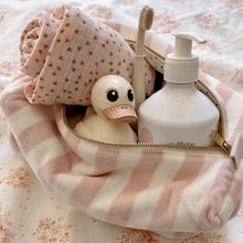 Charger l'image dans la galerie, Trousse de toilette Eponge - Rayures Rose