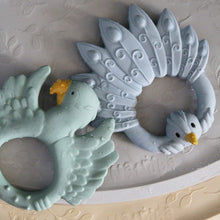 Charger l'image dans la galerie, Anneau de dentition - Paon Bleu ciel