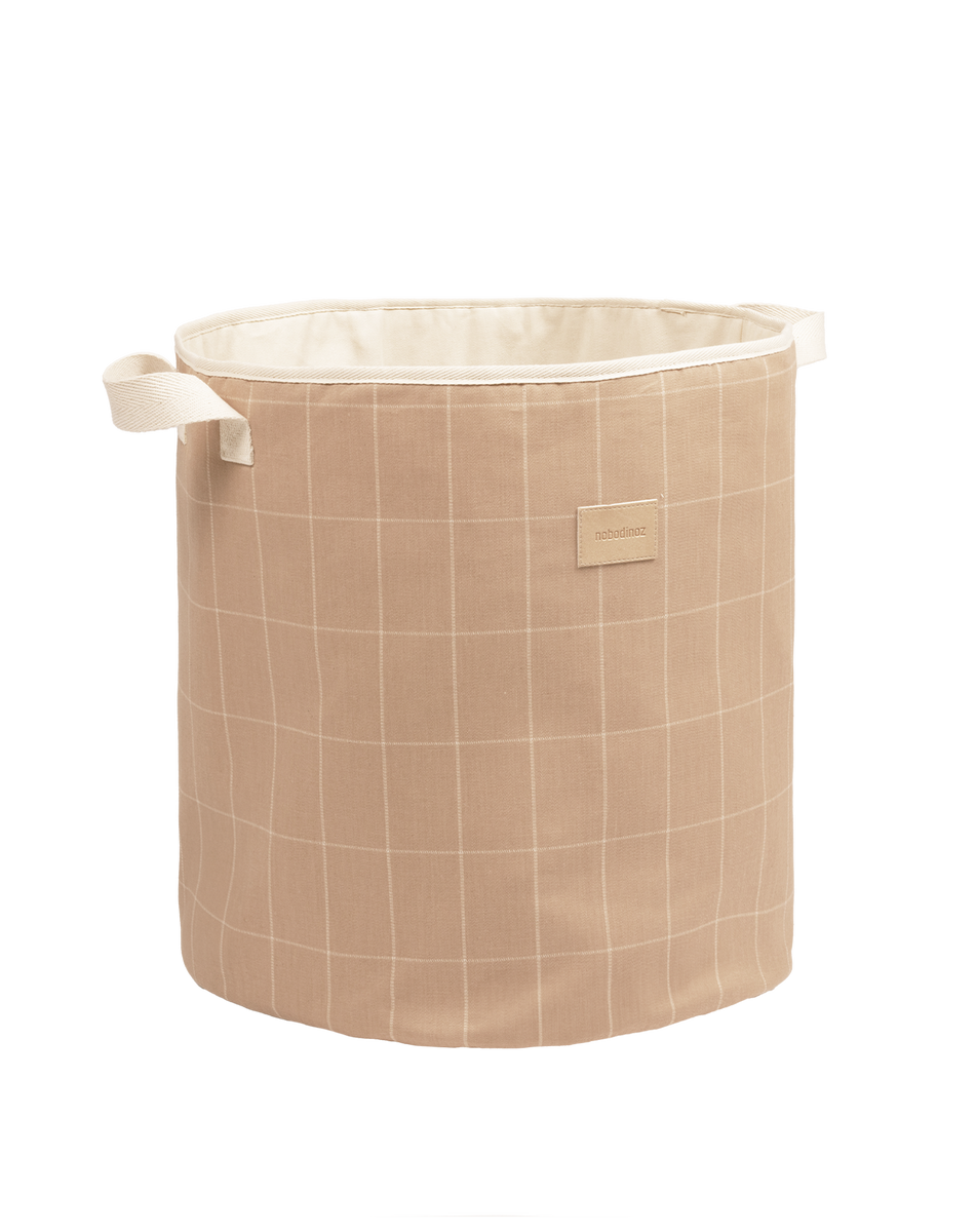 Panier de rangement Playground Taupe Grid – Les Petits Amours
