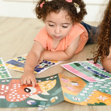 Charger l'image dans la galerie, Poster Créatif Stickers Panorama - Les Dinosaures (3/6 ans - Spécial maternelle)