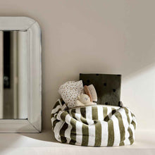 Charger l'image dans la galerie, Trousse de toilette Eponge - Rayures Kaki