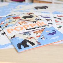 Charger l'image dans la galerie, Poster Stickers - Animaux du Monde (5/10 ans)