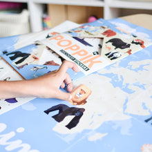 Charger l'image dans la galerie, Poster Stickers - Animaux du Monde (5/10 ans)