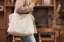 Charger l'image dans la galerie, Sac à anses Embroidery - Ivoire