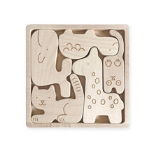Charger l'image dans la galerie, Puzzle en bois - Animaux