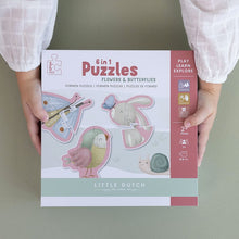 Charger l'image dans la galerie, Puzzle 6 en 1 Flowers & Butterflies