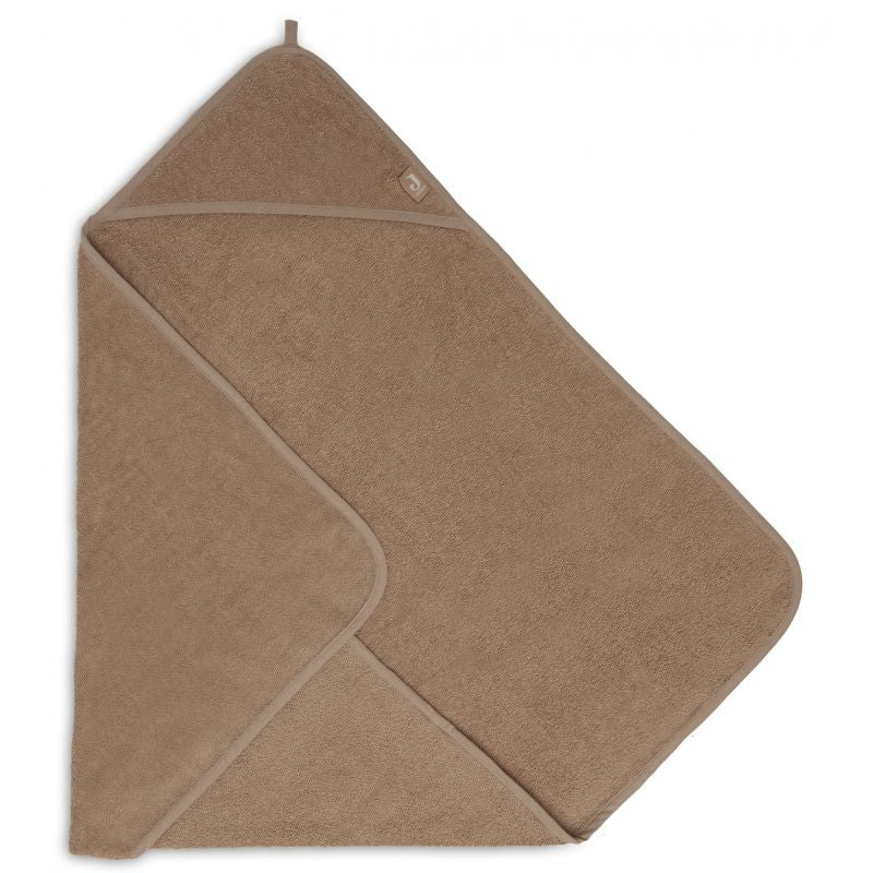 Cape De Bain Jollein - Serviette à Capuche Douce 75x75 Cm - Pour Bébé De 1 à 4 Ans - Couleur Biscuit