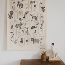 Charger l'image dans la galerie, Affiche en coton - L'Abécédaire