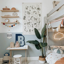 Charger l'image dans la galerie, Affiche en coton - L'Abécédaire