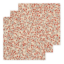 Charger l'image dans la galerie, Lot de 3 Langes en Coton Bio Poppy