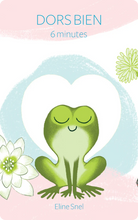 Charger l&#39;image dans la galerie, Carte Yoto - Calme et attentif comme une grenouille (6 cartes)
