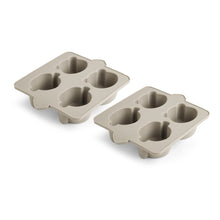 Charger l&#39;image dans la galerie, Lot de 2 moules à muffins en silicone - Crème
