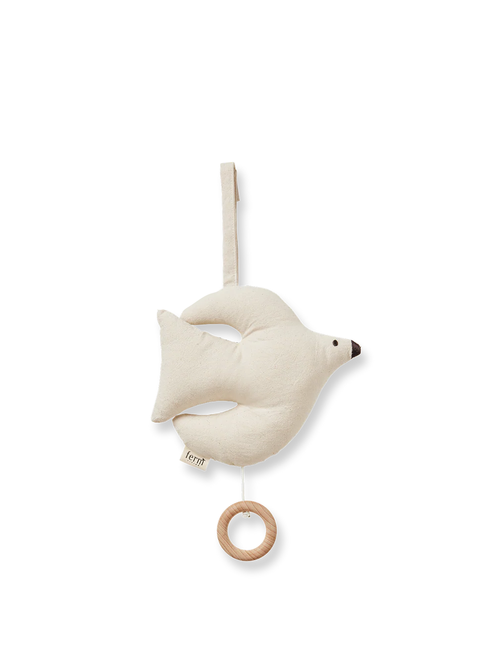 Mobile musical Oiseau - Ecru