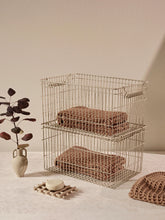 Charger l&#39;image dans la galerie, Lot de 2 paniers de rangement Cala - Cashmere
