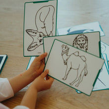 Charger l&#39;image dans la galerie, Cartes supplémentaires pour Kidydraw-Mini - Autour du Monde &amp; Océan Pirates
