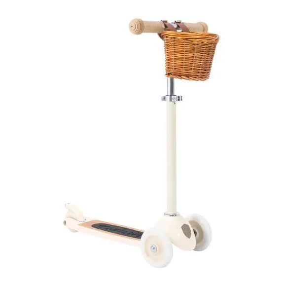 Trotinette 3 roues - Crème