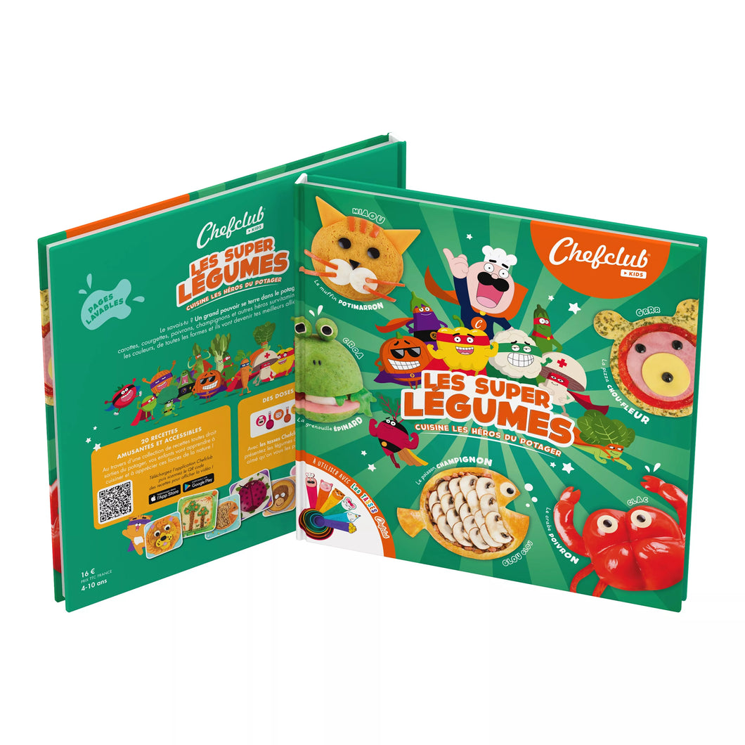 Livre de recettes - Les super-légumes
