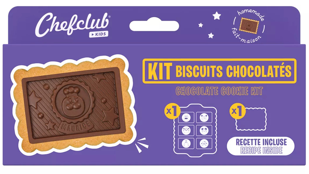 Coffret cuisine - Kit biscuits chocolatés