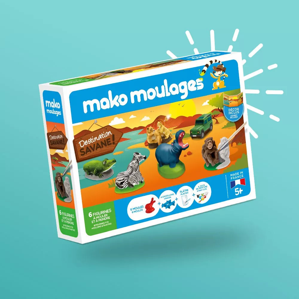 Atelier créatif Moulage - Destination Savane!