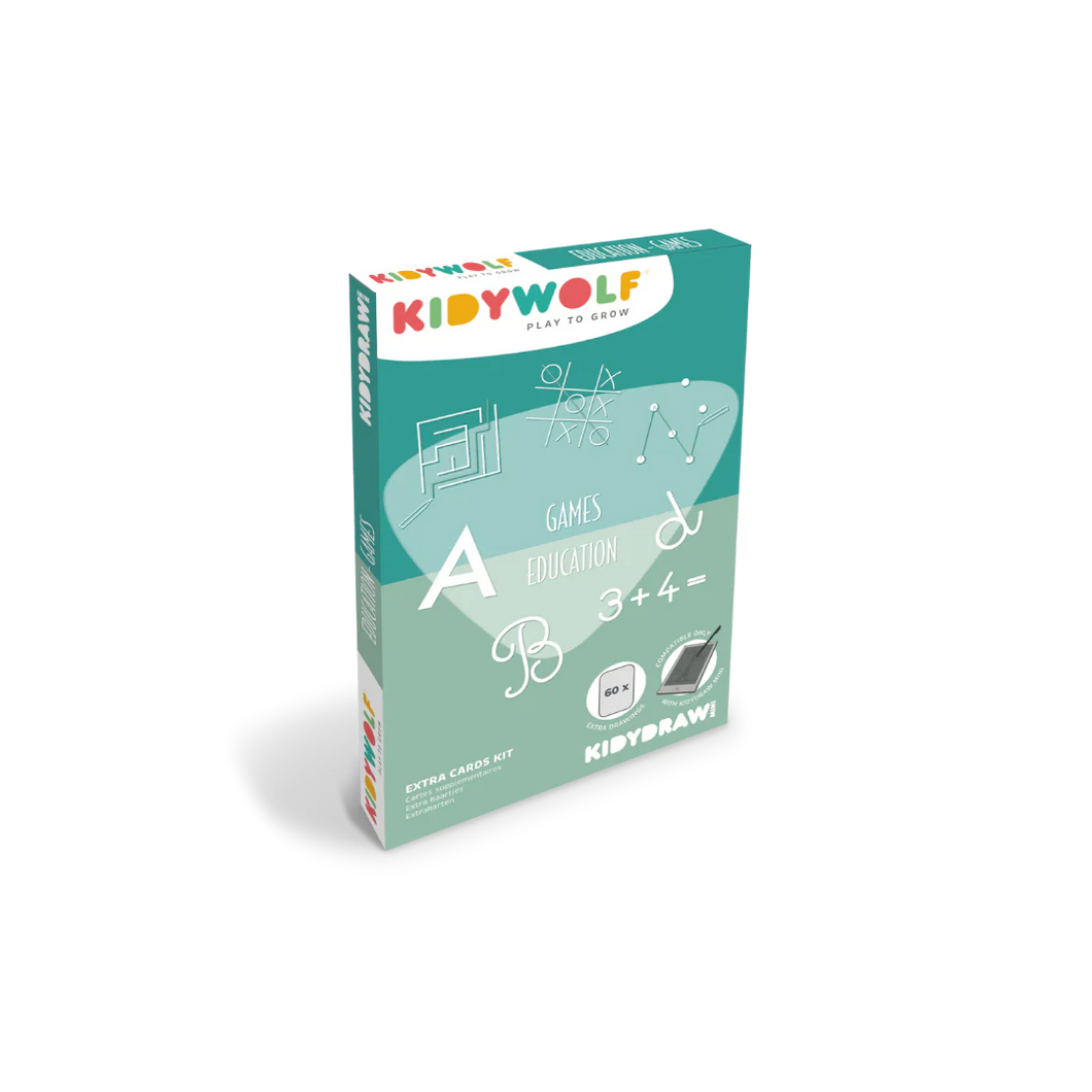 Cartes supplémentaires pour Kidydraw-Mini - Jeux & Education