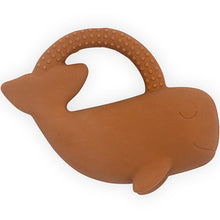 Charger l&#39;image dans la galerie, Anneau de dentition Baleine Caramel
