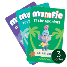 Charger l&#39;image dans la galerie, Carte Yoto - Pack Mumfie et l&#39;Ile aux Rêves (3 cartes) (3/6ans)
