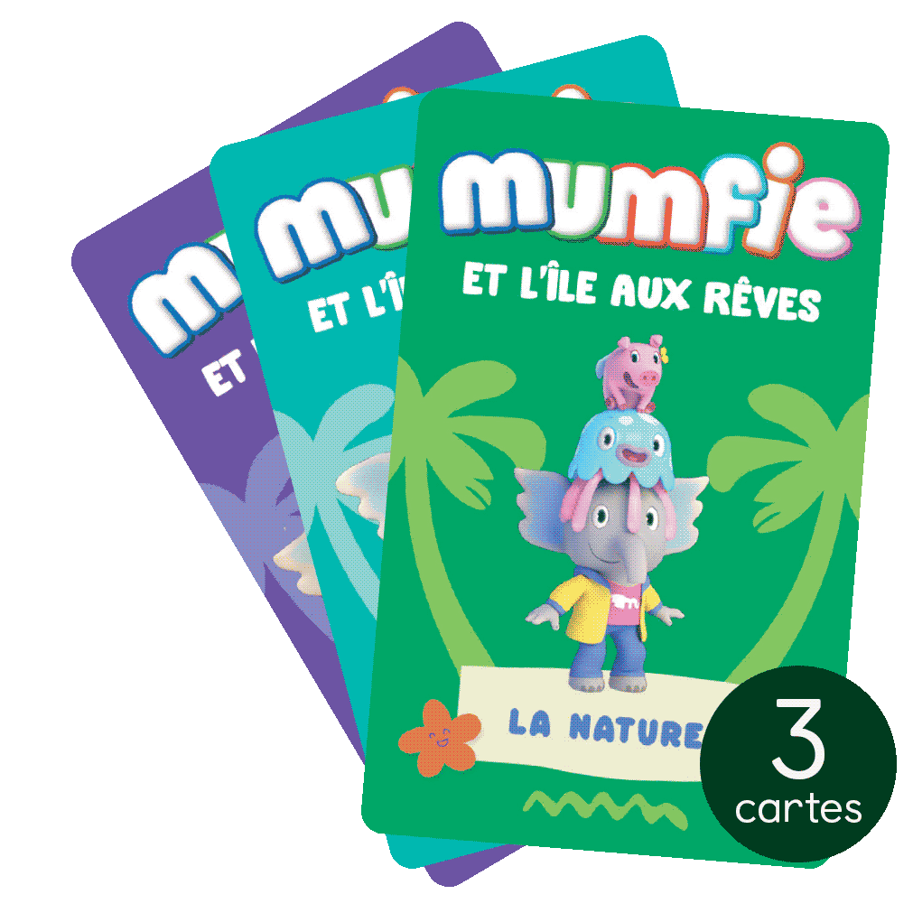 Carte Yoto - Pack Mumfie et l'Ile aux Rêves (3 cartes) (3/6ans)