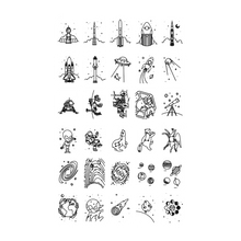 Charger l&#39;image dans la galerie, Cartes supplémentaires pour Kidydraw-Mini - Galaxie &amp; Dinosaures
