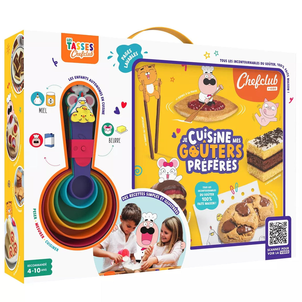 Coffret cuisine - Je cuisine mes goûters préférés!
