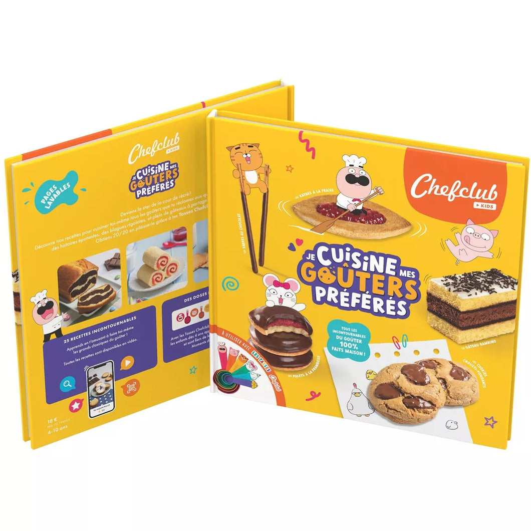 Livre de recettes - Je cuisine mes goûters préférés!