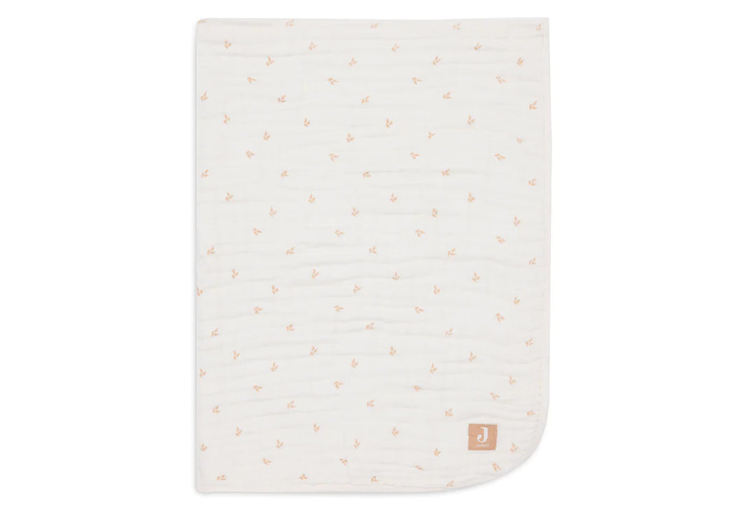 Couverture en gaze de coton Harvest - Moonstone