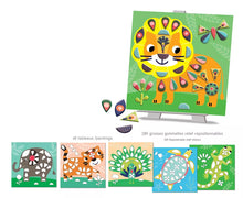 Charger l&#39;image dans la galerie, Gommettes repositionnables - Dans ma savane
