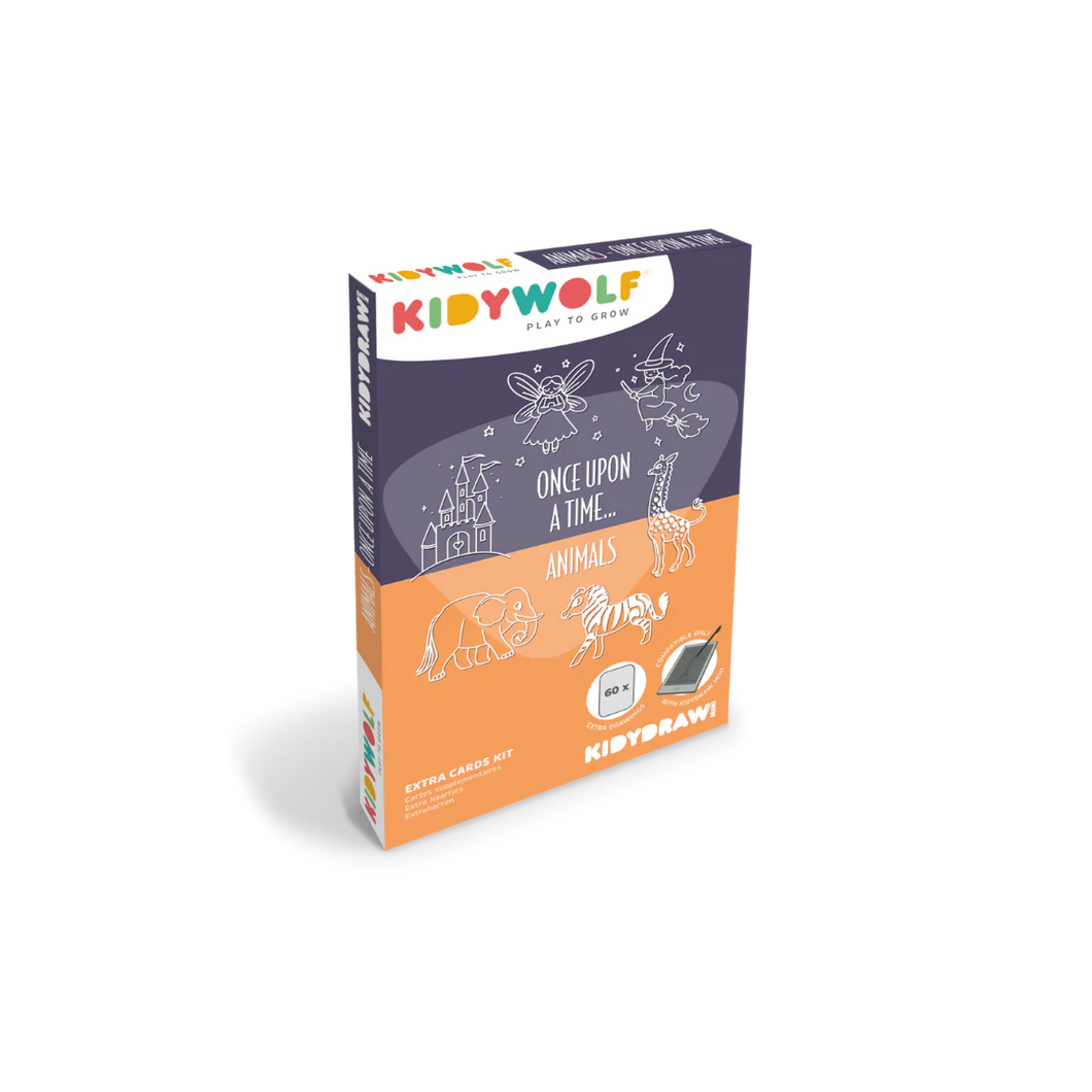 Cartes supplémentaires pour Kidydraw-Mini - Il Etait une fois & Animaux